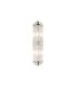 Fairport 2 Light Glass Rod Wall G9 IP44 Polished Nickel/Clear Glass Rods-1