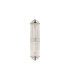 Fairport 2 Light Glass Rod Wall G9 IP44 Polished Nickel/Clear Glass Rods-4