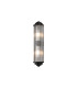 Fairport 2 Light Glass Rod Wall G9 IP44 Satin Black/Clear Glass Rods-6