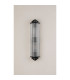 Fairport 2 Light Glass Rod Wall G9 IP44 Satin Black/Clear Glass Rods-11