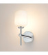 Tivoli Medium Arm Wall Light 1 Light G9 IP44 Polished Chrome/Opal Smooth Tubular Glass-3