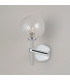 Tivoli Medium Arm Wall Light 1 Light G9 IP44 Polished Chrome/Clear Swirl Round Glass-7