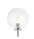 Tivoli Medium Arm Wall Light 2 Light G9 IP44 Polished Chrome/Clear Ribbed Round Glass-7