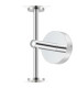 Tivoli Medium Arm Wall Light 2 Light G9 IP44 Polished Chrome/Clear Ribbed Round Glass-8