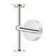 Tivoli Medium Arm Wall Light 2 Light G9 IP44 Polished Chrome/Opal Smooth Tubular Glass-8