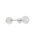 Tivoli Medium Arm Wall Light 2 Light G9 IP44 Polished Chrome/Clear Dune Effect Round Glass-6