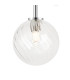 Tivoli Medium Arm Wall Light 2 Light G9 IP44 Polished Chrome/Clear Swirl Round Glass-6