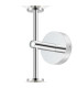 Tivoli Medium Arm Wall Light 2 Light G9 IP44 Polished Chrome/Clear Swirl Round Glass-8
