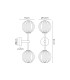 Tivoli Medium Arm Wall Light 2 Light G9 IP44 Satin Black/Opal Round Segment Glass-2