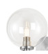 Tivoli Short Arm Wall Light 1 Light G9 IP44 Polished Chrome/Clear Smooth Round Glass-5
