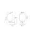 Tivoli Short Arm Wall Light 1 Light G9 IP44 Polished Chrome/Opal Smooth Tubular Glass-2