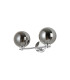 Tivoli Short Arm Wall Light 2 Light G9 IP44 Polished Chrome/Smoke Smooth Round Glass-4