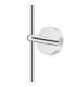 Tivoli Tall Arm Wall Light 2 Light G9 IP44 Polished Chrome/Opal Smooth Tubular Glass-8