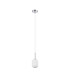 Tivoli 9cm Adjustable Pendant 1 Light G9 IP44 Polished Chrome/Opal Smooth Tubular Glass-5
