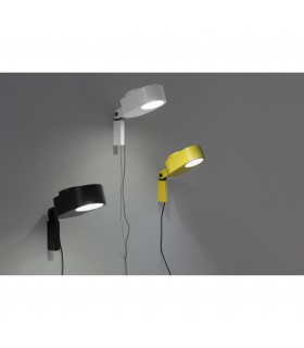 LED Adjustable Wall Lamp Black Dimmable 6W 2700K-4800K - 2