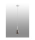 Tivoli 9cm Adjustable Pendant 1 Light G9 IP44 Satin White/Smoke Smooth Tubular Glass-6