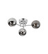 Tivoli 44.5cm Semi Flush Ceiling Round 3 Light G9 IP44 Polished Chrome/Smoke Smooth Round Glass-4