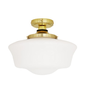 Anath Bathroom Ceiling Light Polished Brass IP44