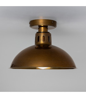 Talise Outdoor Ceiling Light Antique Brass Opal Glass IP65-1