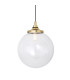 Laguna Bathroom Globe Pendant Polished Brass IP44-2