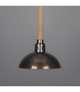 Tahiti Outdoor Rope Pendant Antique Brass IP65-1