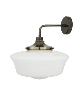 Anath Bathroom Wall Light Antique Silver IP44