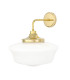 Anath Bathroom Wall Light Polished Brass IP44-1