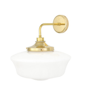 Anath Bathroom Wall Light Polished Brass IP44-1