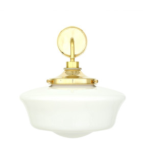 Anath Bathroom Wall Light Polished Brass IP44-2
