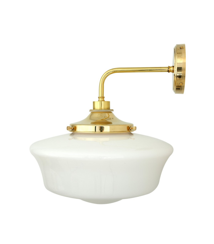 Anath Bathroom Wall Light Polished Brass IP44-3