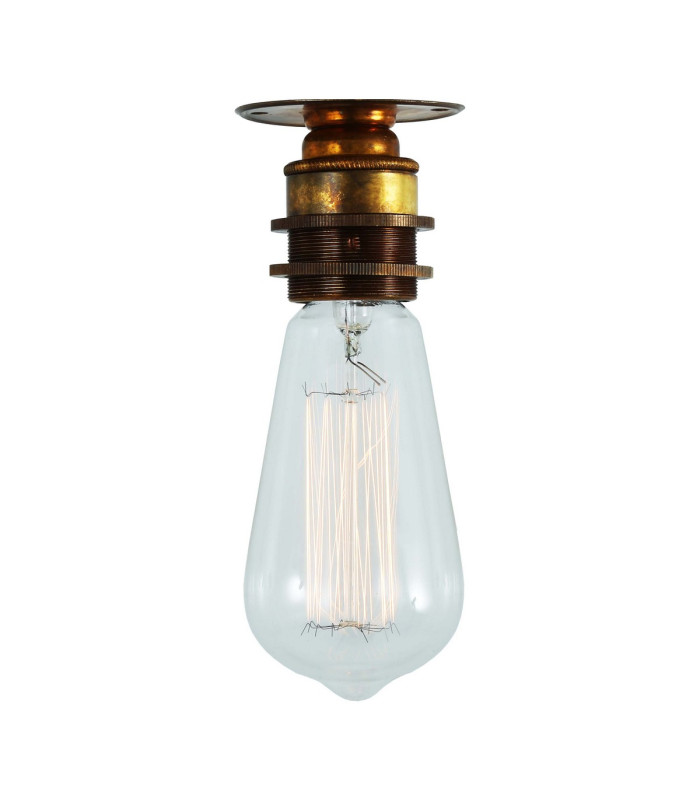 Bangui Ceiling Light Antique Brass