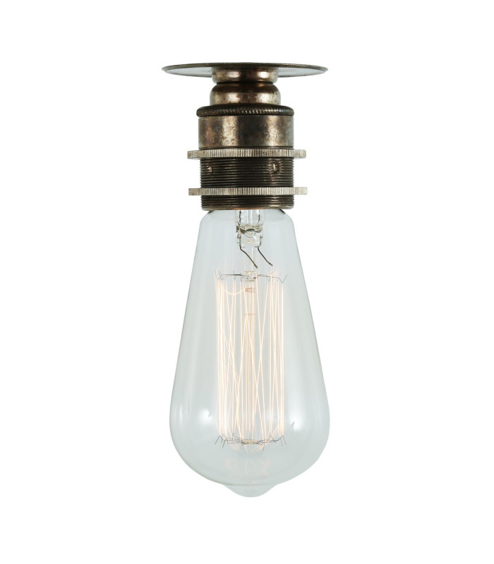 Bangui Ceiling Light Antique Silver