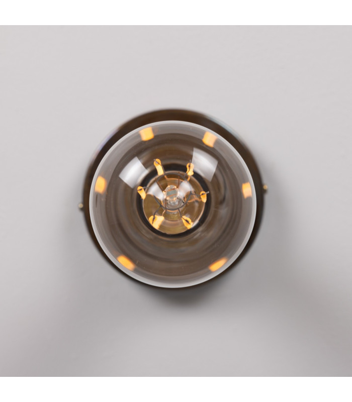 Bexter Vintage Flush Ceiling Light Antique Brass-4