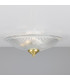 Nicosa Shallow Halophane Light Satin Brass-1
