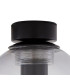 Venice Globe Ceiling Light Matt Black Smoked-3