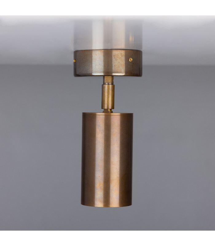 Evanston Ceiling Light Antique Brass-2