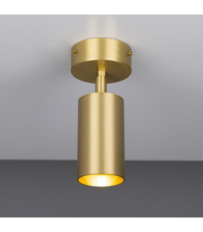 Evanston Ceiling Light Satin Brass-1
