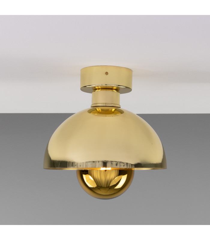 Maua 20cm Ceiling Light Polished Brass-1