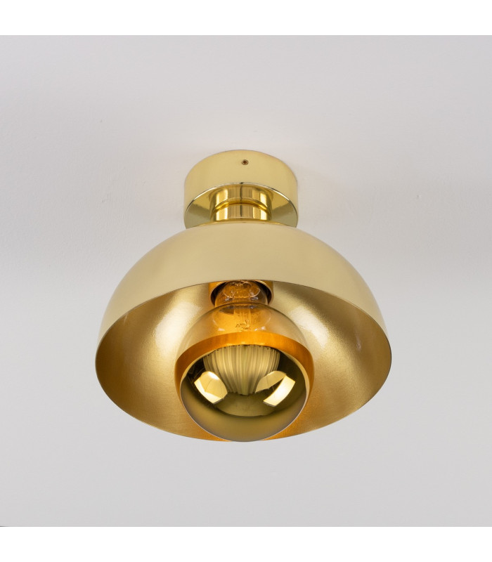 Maua 20cm Ceiling Light Polished Brass-3