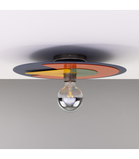 Neptune Ceiling Light Antique Silver-2
