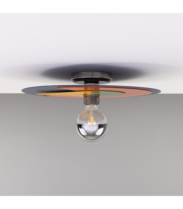 Neptune Ceiling Light Antique Silver-3