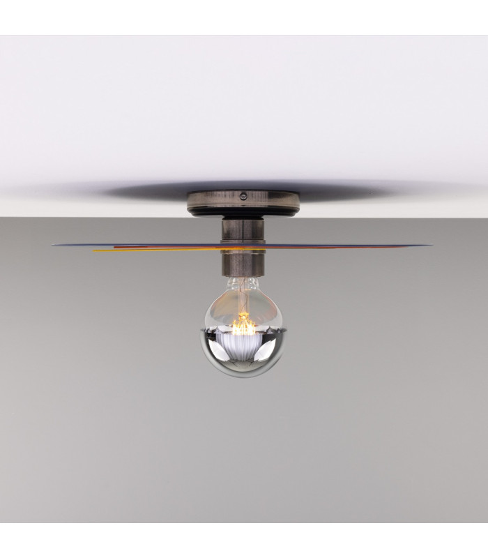 Neptune Ceiling Light Antique Silver-4
