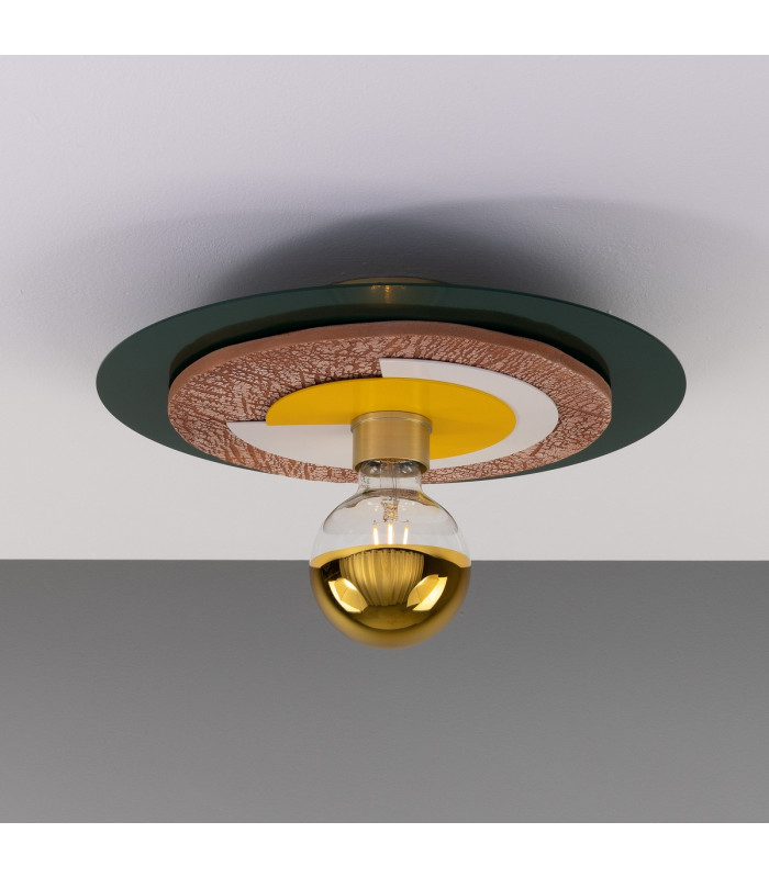 Jupiter Ceiling Light Satin Brass-1