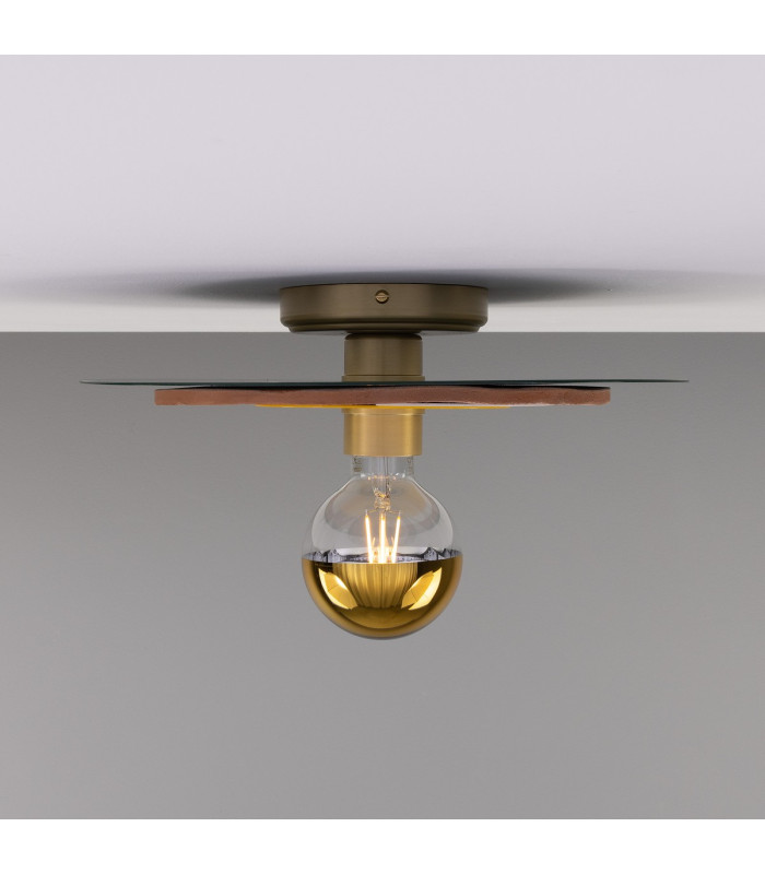Jupiter Ceiling Light Satin Brass-2