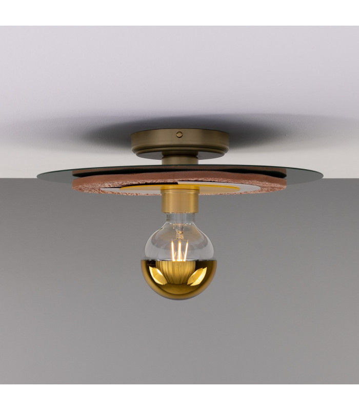 Jupiter Ceiling Light Satin Brass-3