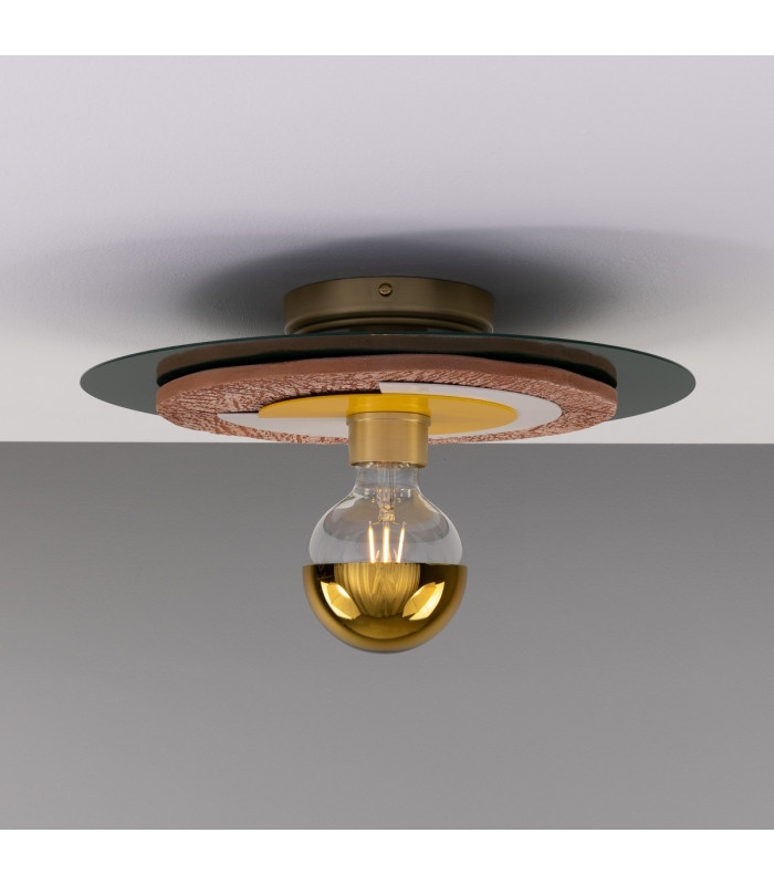 Jupiter Ceiling Light Satin Brass-4
