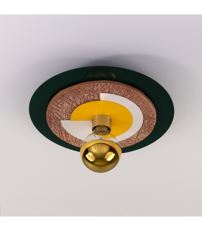 Jupiter Ceiling Light Satin Brass-5