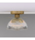 Eclipse Ceiling Light Satin Brass-2