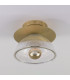 Eclipse Ceiling Light Satin Brass-4
