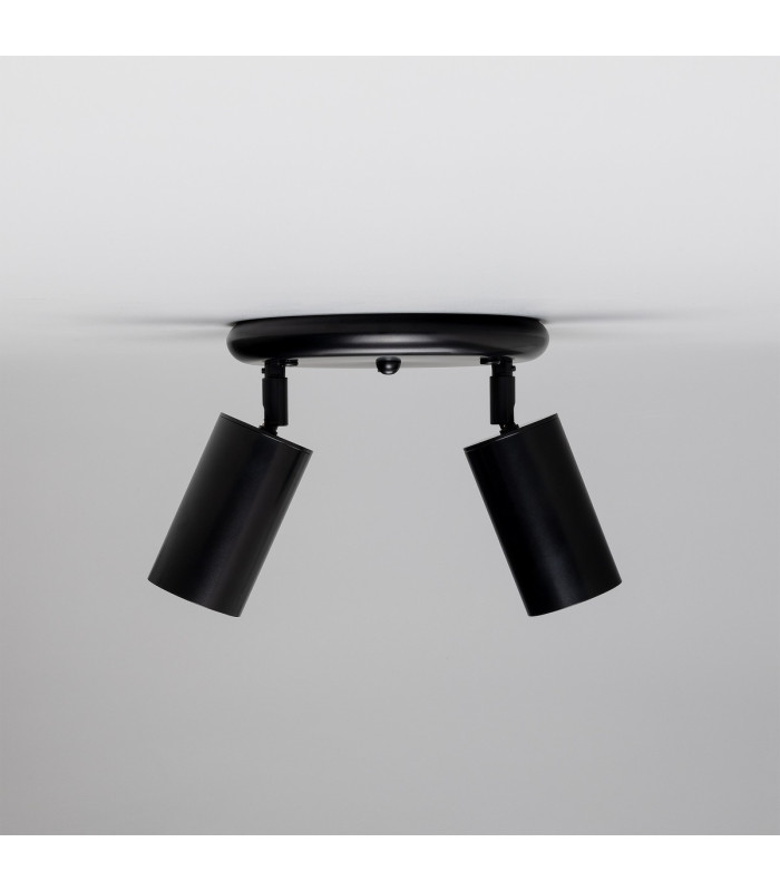 Evanston Two Light Spotlight Powder-Coated Matte Black-1